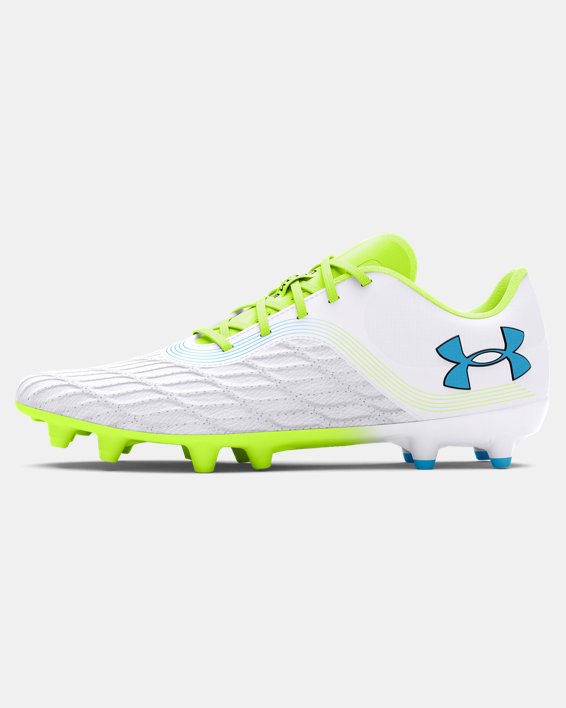 Unisex UA Magnetico Pro 3 FG Football Boots, White, pdpMainDesktop image number 5